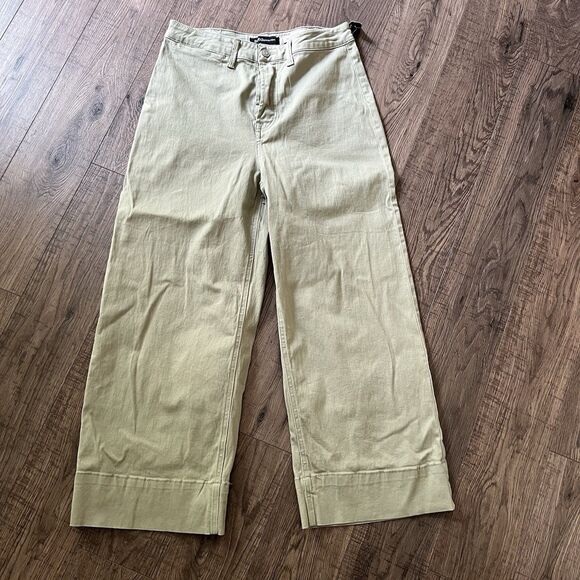 BCBGeneration Women’s Pants 9/29 High Rise Leg Crop Button Fly - Picture 1 of 6